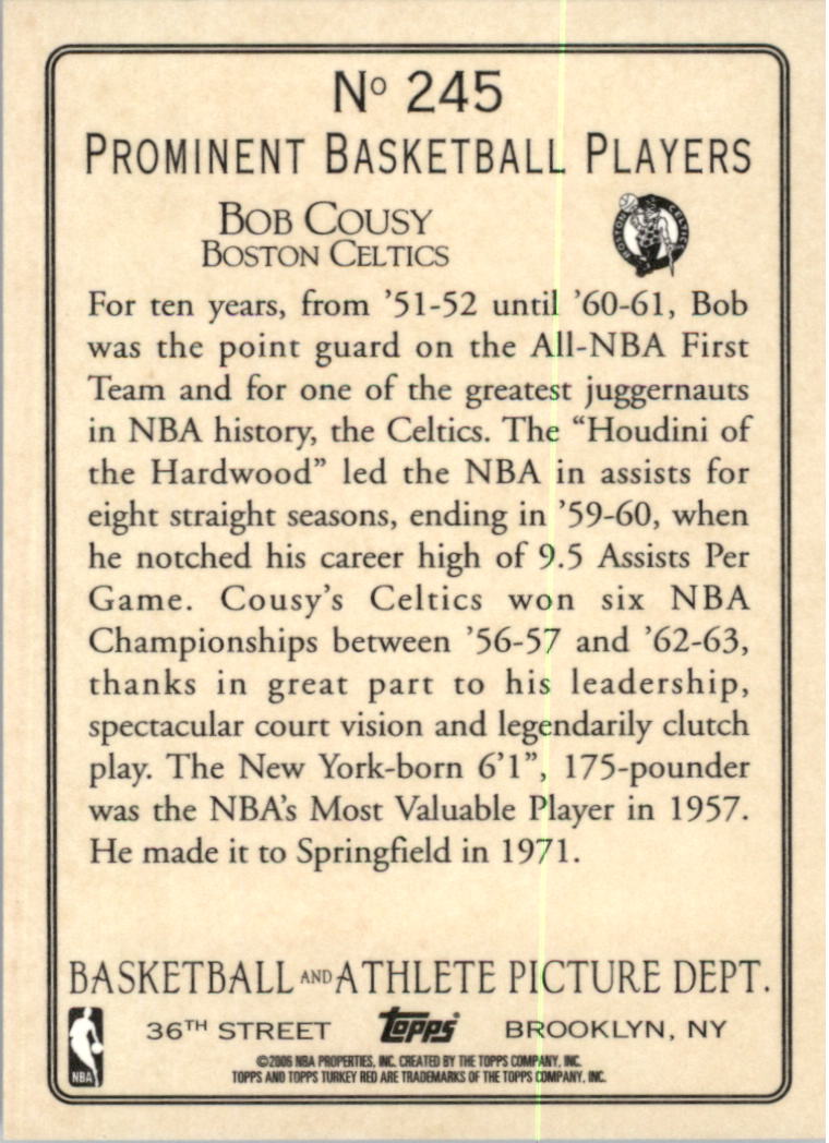 2006-07 Topps Turkey Red Basketball 192+ YOU PICK - Picture 112 of 142