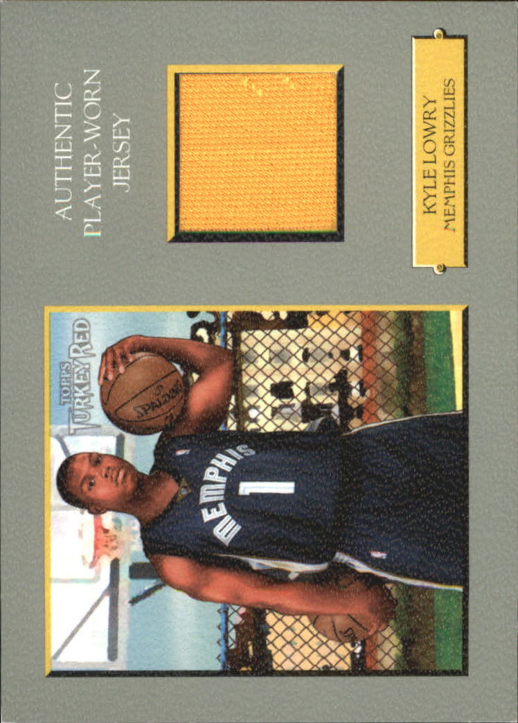 2006-07 Topps Turkey Red Relics #KL Kyle Lowry B