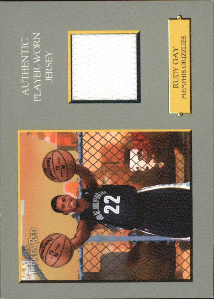 2006-07 Topps Turkey Red Relics #RG Rudy Gay B