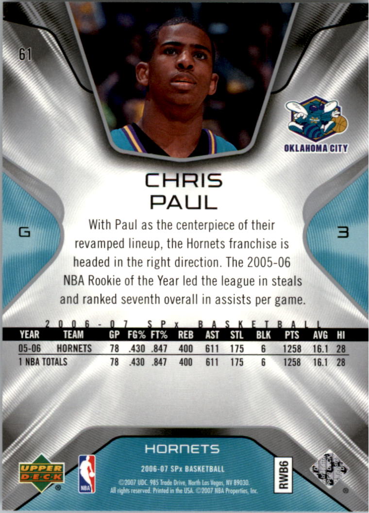 Chris Paul cards (2006-2023) Suns Thunder Rockets Clippers Hornets - You Choose - Picture 7 of 203