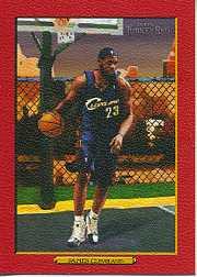 2006-07 Topps Turkey Red Red #2 LeBron James
