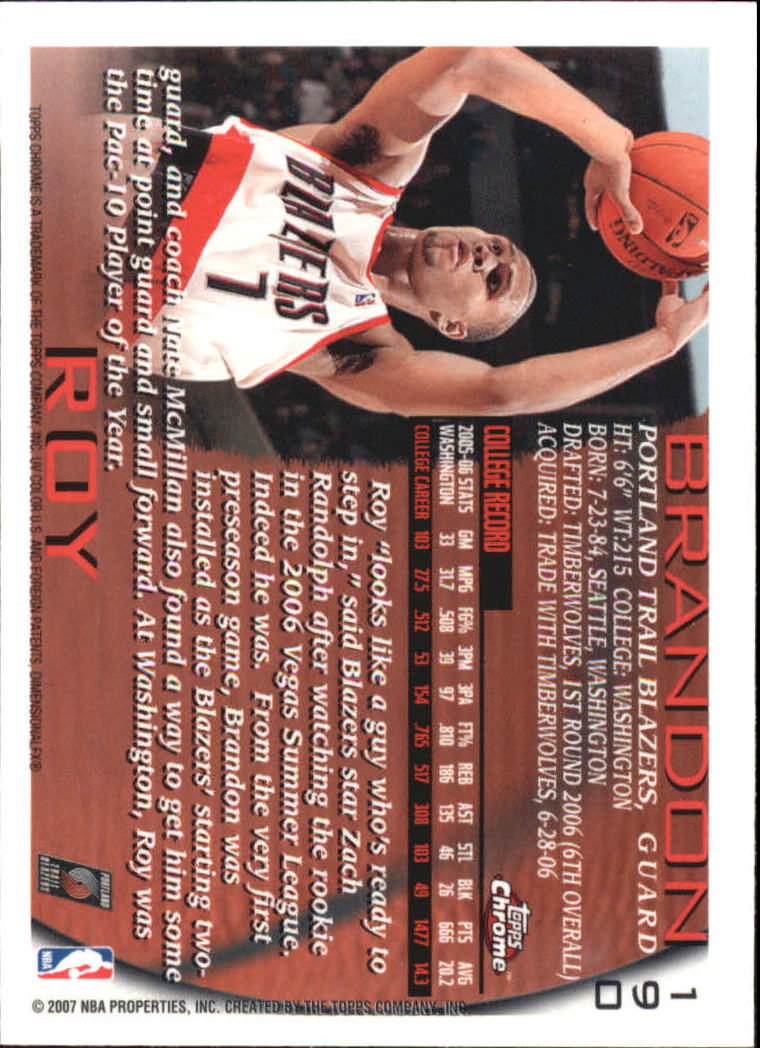 2006-07 Topps Chrome Basketball "1996-97 Variations" Insert Cards - Bild 13 von 19