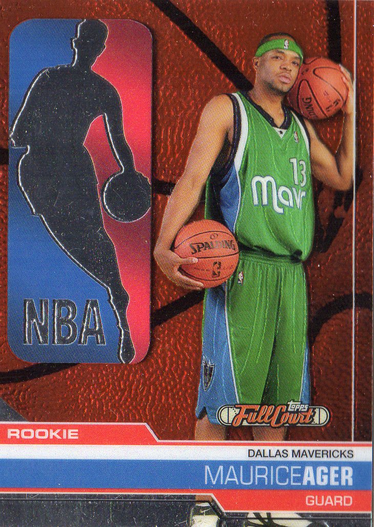 2006-07 Topps Full Court #113 Maurice Ager RC