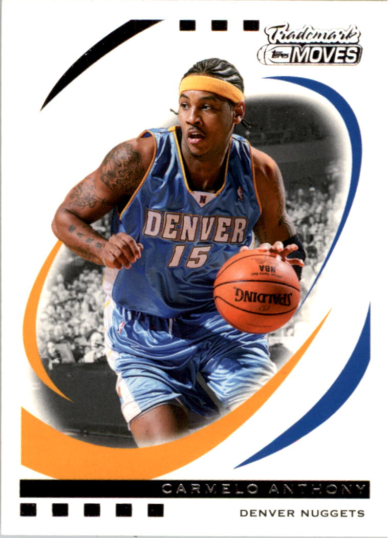  2004-05 Sweet Shot #21 Carmelo Anthony NBA Basketball