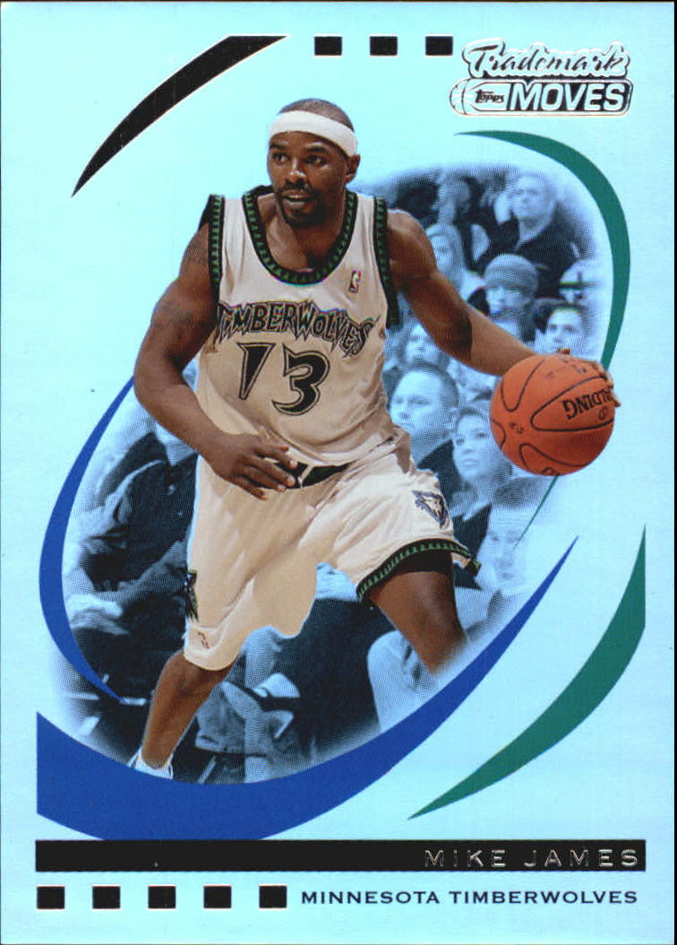 2006-07 Topps Trademark Moves Rainbow #45 Mike James