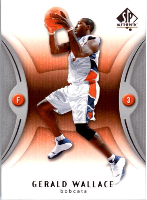 2006-07 SP Authentic #9 Gerald Wallace