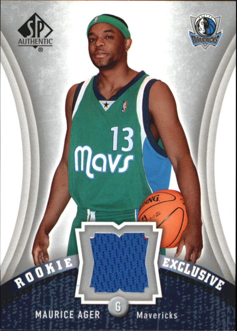 2006-07 SP Authentic Rookie Exclusives Jerseys #MA Maurice Ager