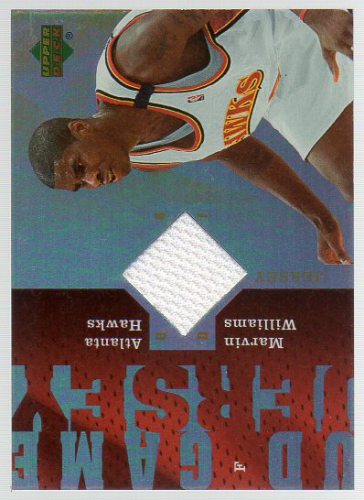 2006-07 UD Reserve Game Jerseys #MW Marvin Williams