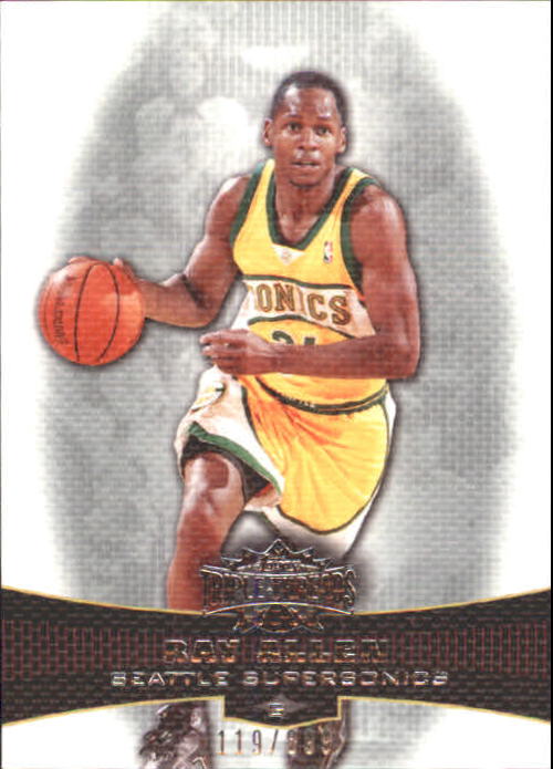 2000 UD MVP Ray Allen/GameUsedAuto 19/25 【公式通販】