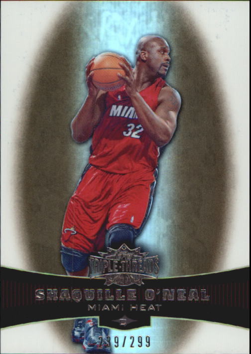 2006-07 Topps Triple Threads Sepia #29 Shaquille O'Neal