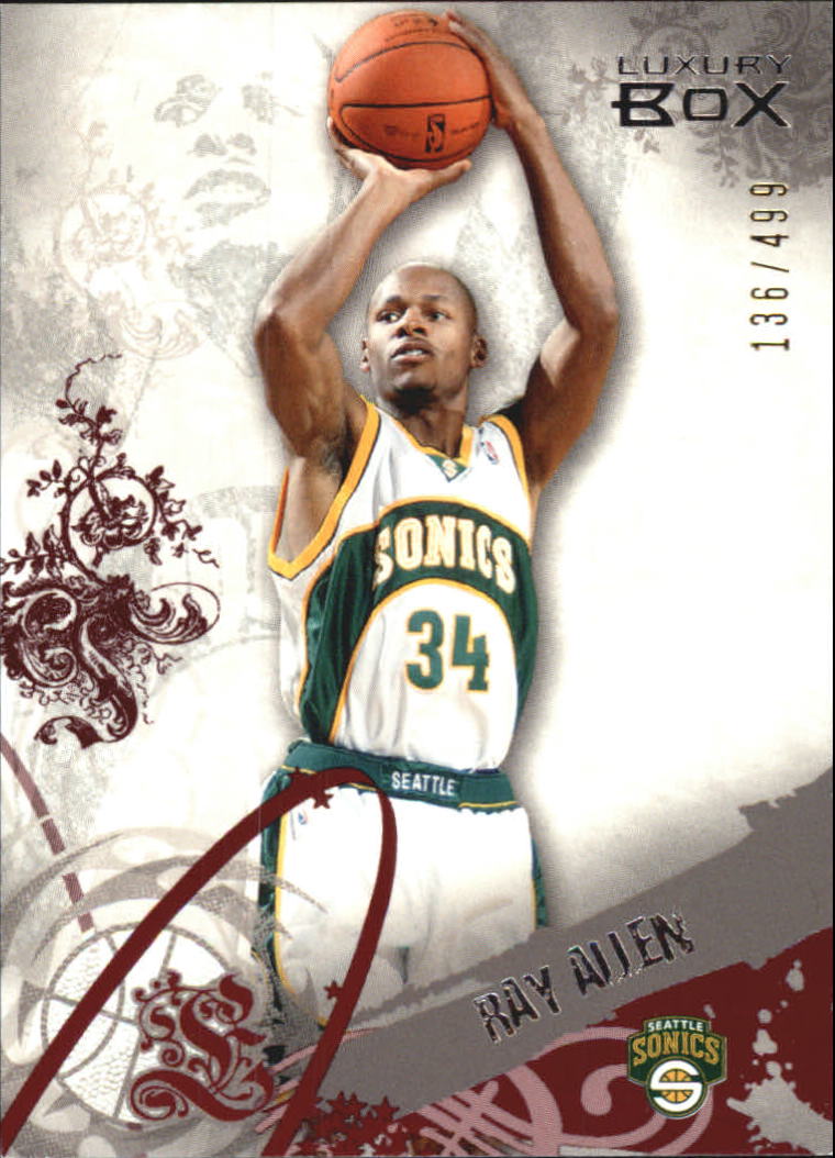 2006-07 Topps Luxury Box Red #28 Ray Allen