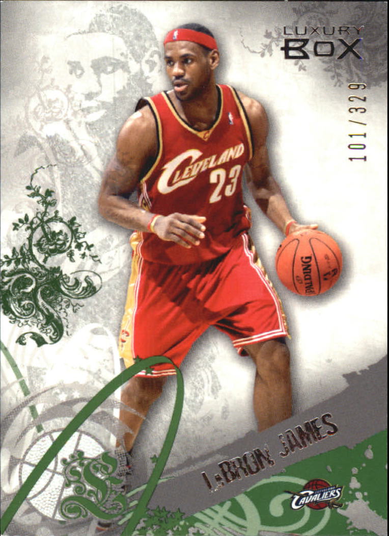 2006-07 Topps Luxury Box Green #23 LeBron James