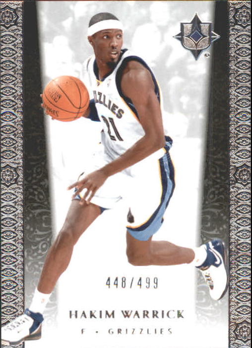 2006-07 Ultimate Collection #64 Hakim Warrick
