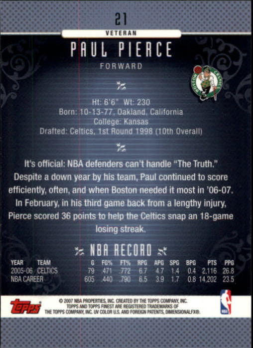 Paul Pierce cards (1999-2021) Celtics Nets - You Choose - Bild 184 von 360