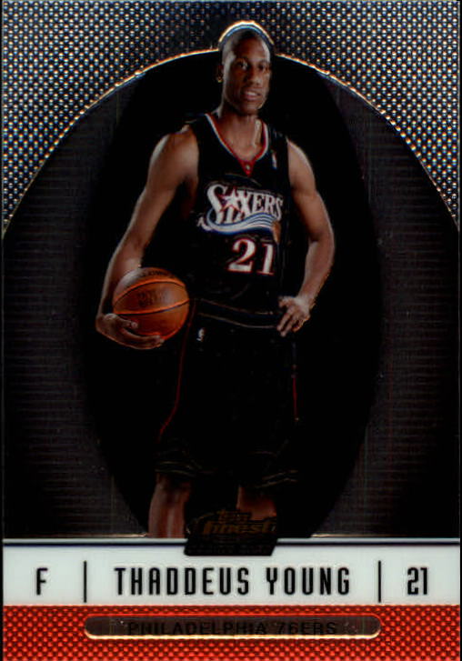 2006-07 Finest #112 Thaddeus Young XRC