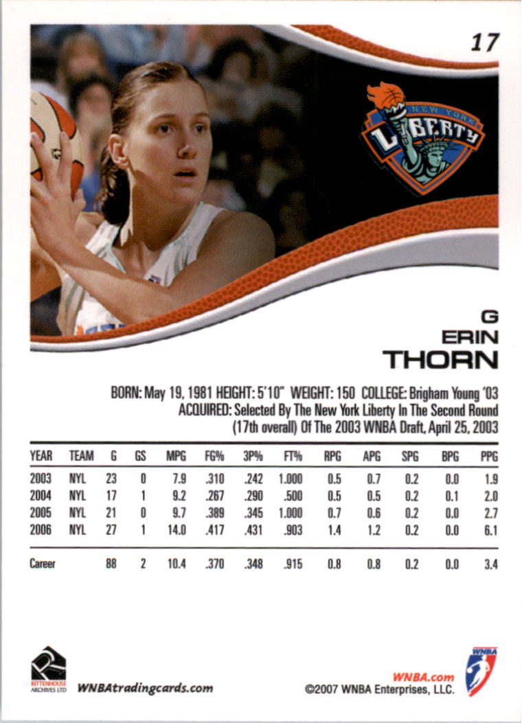 B0492- 2007 WNBA Basketball Card #s 1-90 +Inserts -You Pick- 15+ FREE US SHIP - Picture 25 of 134