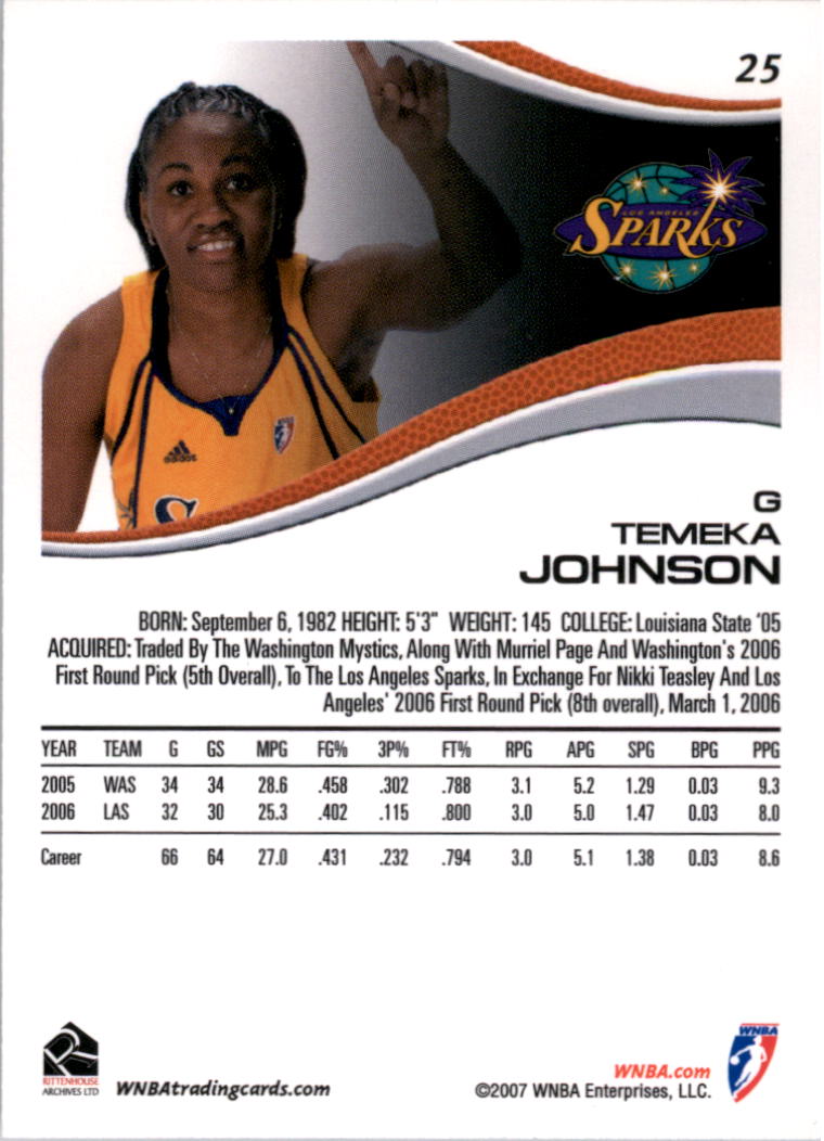 B0492- 2007 WNBA Basketball Card #s 1-90 +Inserts -You Pick- 15+ FREE US SHIP - Picture 35 of 134