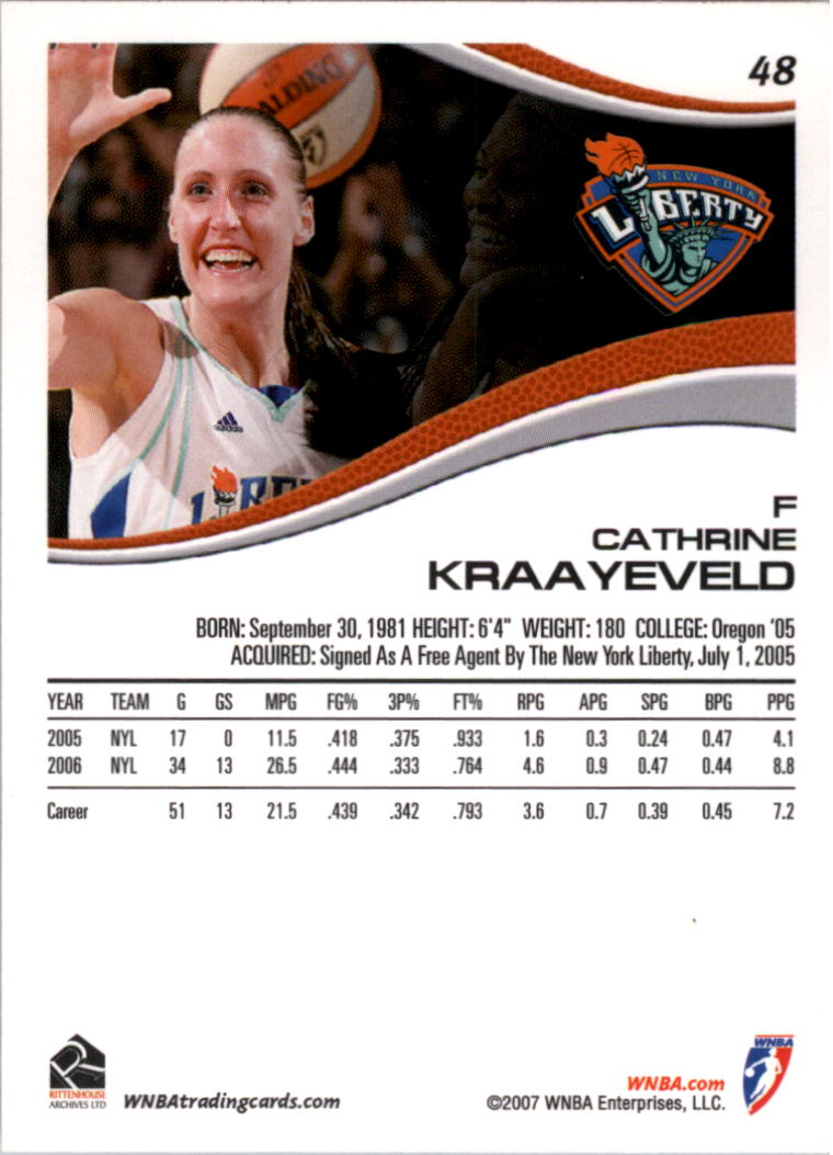 B0492- 2007 WNBA Basketball Card #s 1-90 +Inserts -You Pick- 15+ FREE US SHIP - Picture 69 of 134