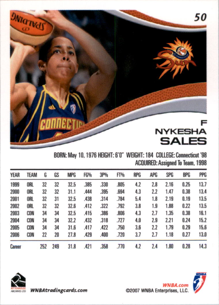 B0492- 2007 WNBA Basketball Card #s 1-90 +Inserts -You Pick- 15+ FREE US SHIP - Picture 73 of 134