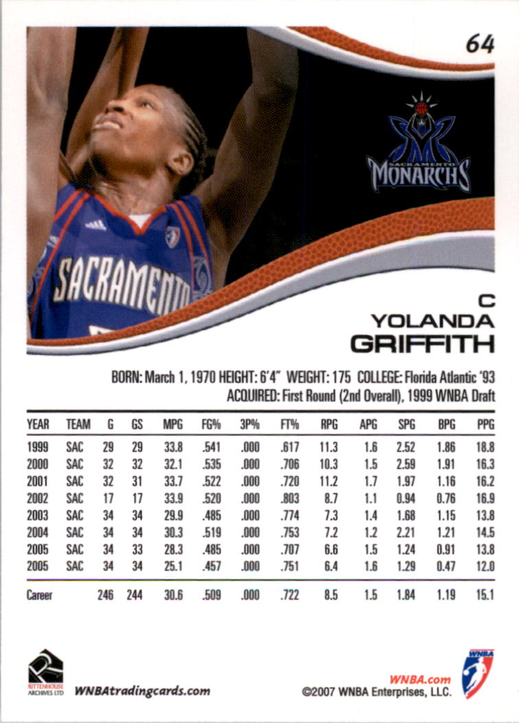 B0492- 2007 WNBA Basketball Card #s 1-90 +Inserts -You Pick- 15+ FREE US SHIP - Picture 91 of 134