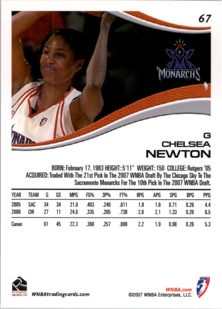 B0492- 2007 WNBA Basketball Card #s 1-90 +Inserts -You Pick- 15+ FREE US SHIP - Picture 97 of 134