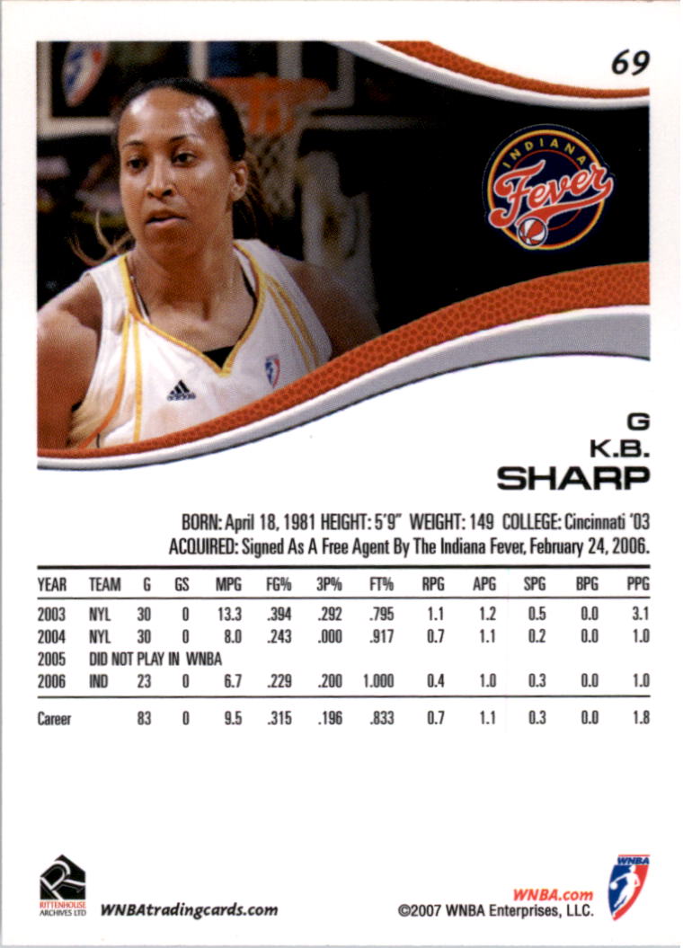 B0492- 2007 WNBA Basketball Card #s 1-90 +Inserts -You Pick- 15+ FREE US SHIP - Picture 99 of 134