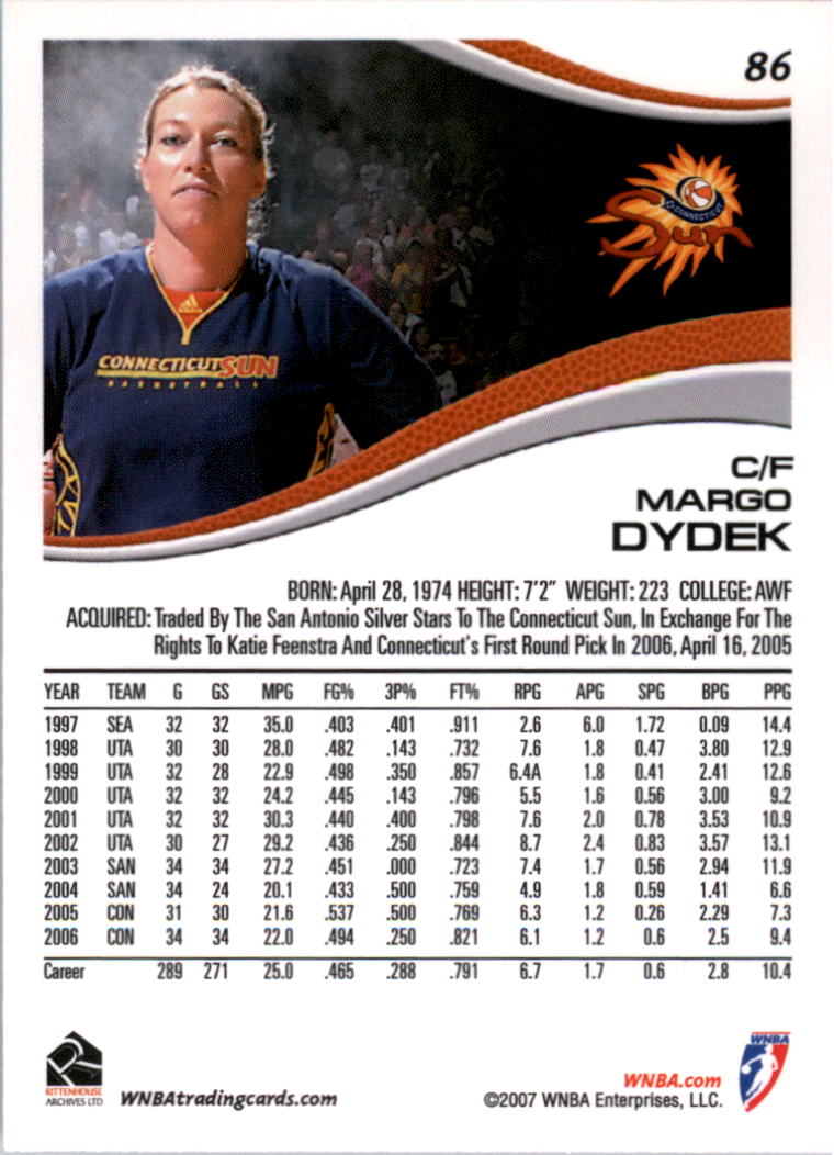 B0492- 2007 WNBA Basketball Card #s 1-90 +Inserts -You Pick- 15+ FREE US SHIP - Picture 127 of 134