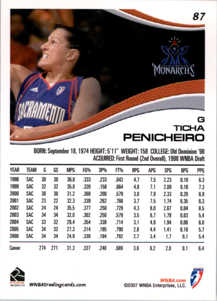 B0492- 2007 WNBA Basketball Card #s 1-90 +Inserts -You Pick- 15+ FREE US SHIP - Picture 129 of 134