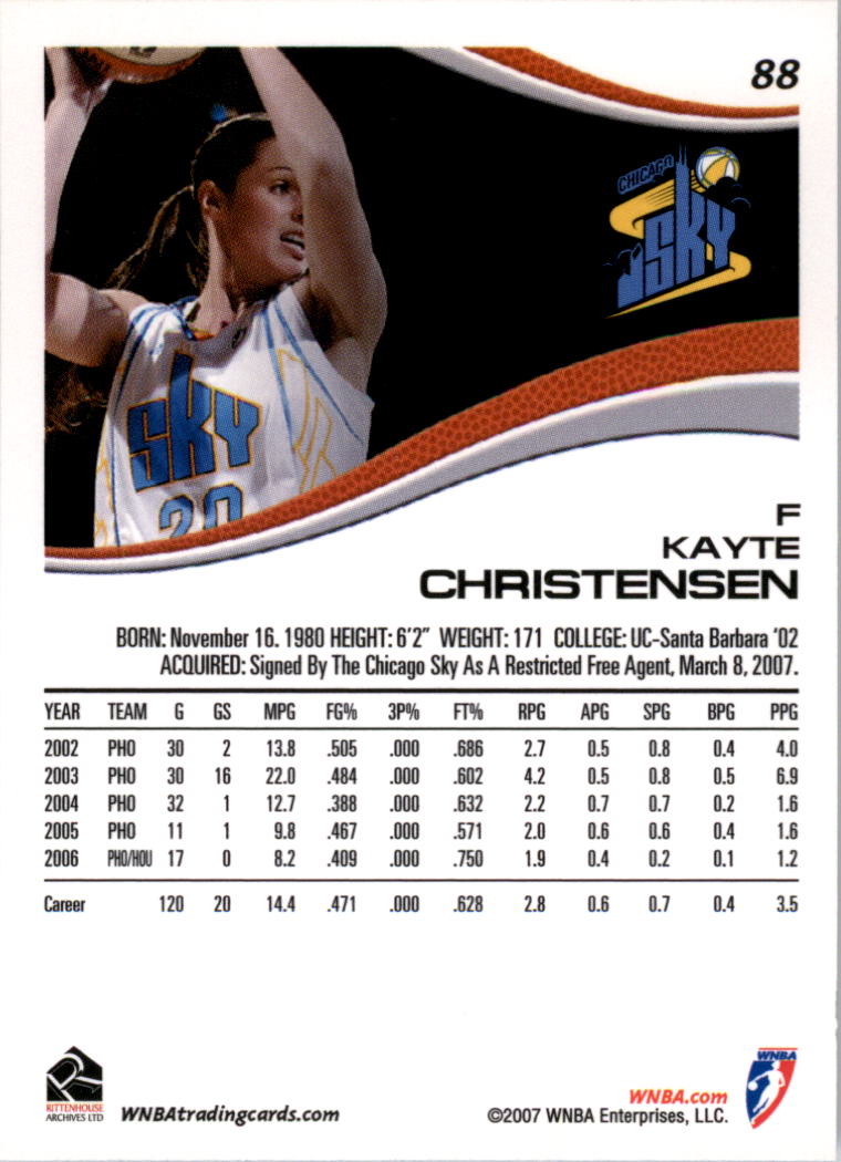 B0492- 2007 WNBA Basketball Card #s 1-90 +Inserts -You Pick- 15+ FREE US SHIP - Picture 131 of 134
