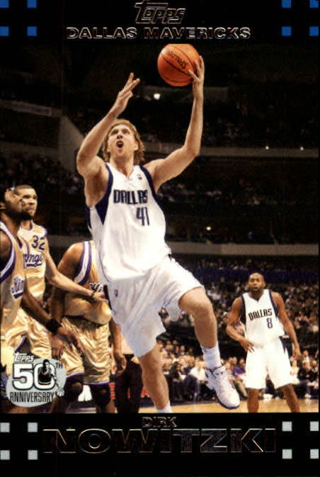 2007-08 Topps #41 Dirk Nowitzki