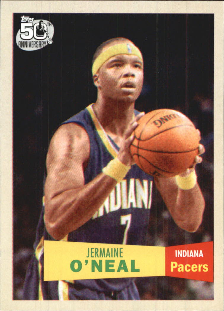 2007-08 Topps 1957-58 Variations #7 Jermaine O'Neal