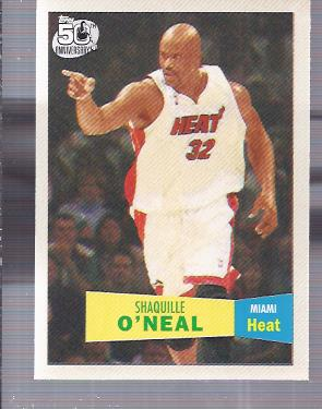 2007-08 Topps 1957-58 Variations #32 Shaquille O'Neal