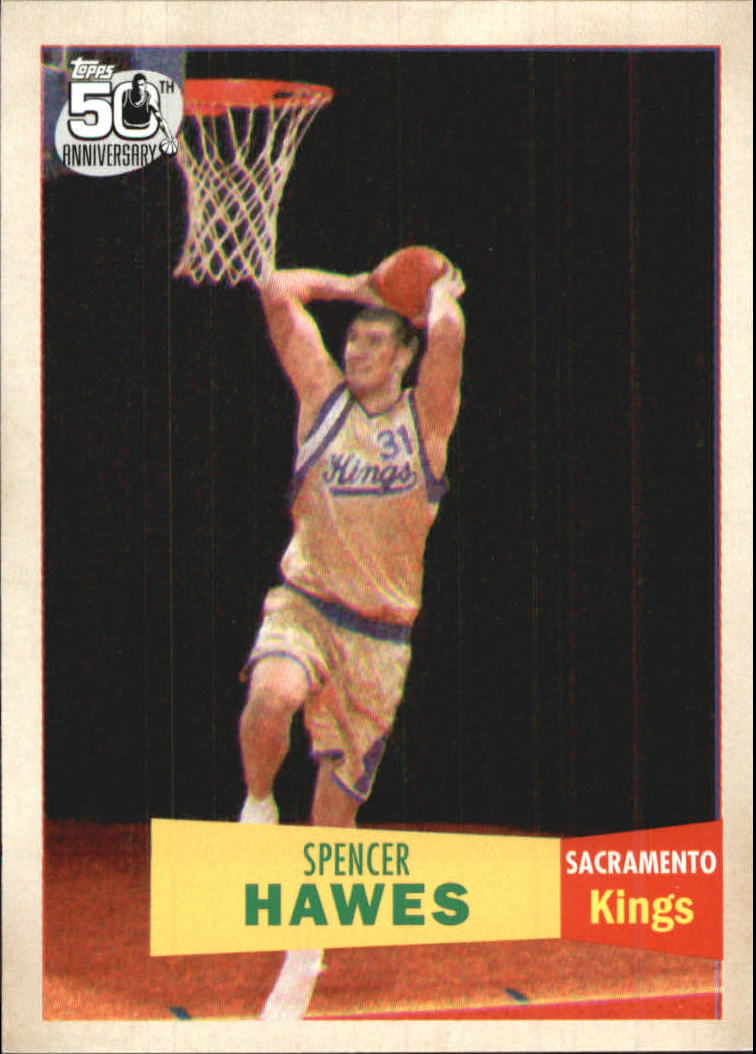 2007-08 Topps 1957-58 Variations #120 Spencer Hawes