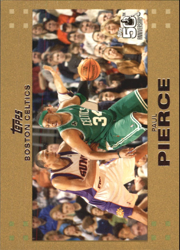 2007-08 Topps Gold #34 Paul Pierce