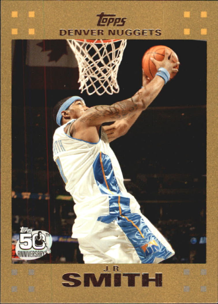 2007-08 Topps Gold #82 J.R. Smith