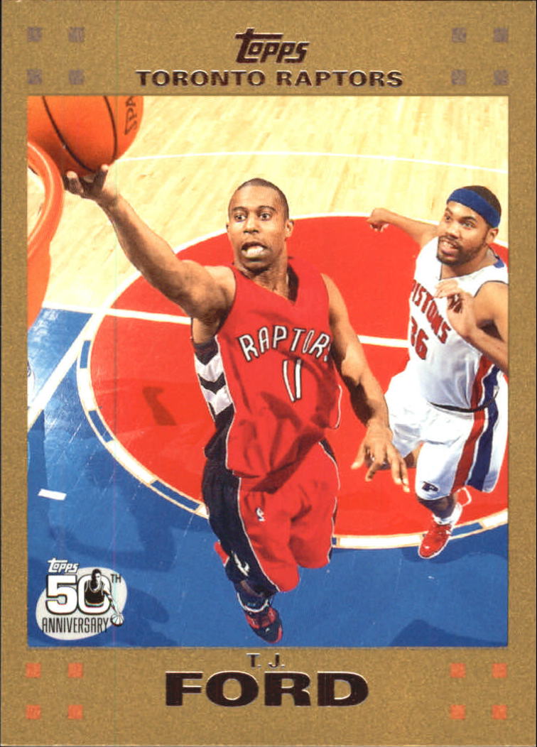 2007-08 Topps Gold #94 T.J. Ford