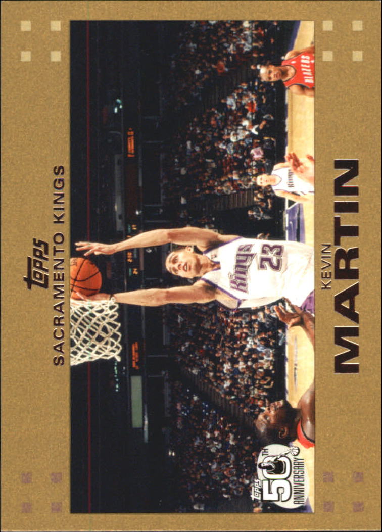 2007-08 Topps Gold #104 Kevin Martin