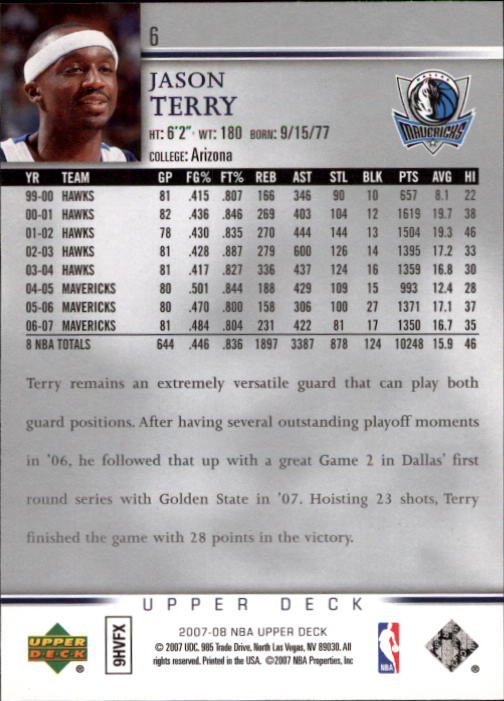 A8858- 2007-08 Upper Deck Bk Cards 1-250 +Inserts -You Pick- 15+ FREE US SHIP - Picture 13 of 411