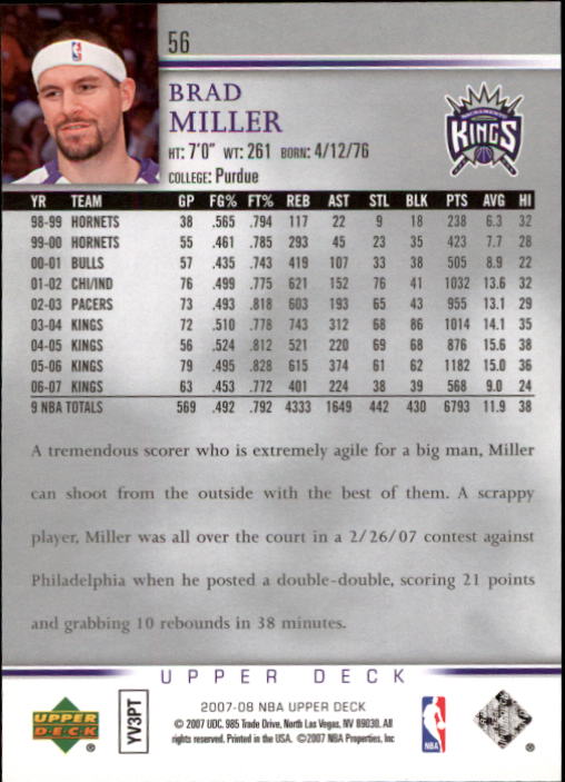 A8858- 2007-08 Upper Deck Bk Cards 1-250 +Inserts -You Pick- 15+ FREE US SHIP - Picture 109 of 411