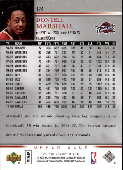 A8858- 2007-08 Upper Deck Bk Cards 1-250 +Inserts -You Pick- 15+ FREE US SHIP - Picture 237 of 411