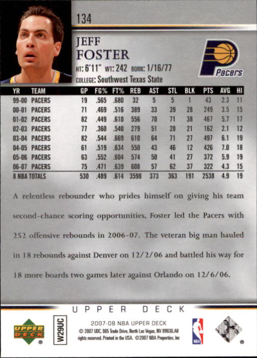 A8858- 2007-08 Upper Deck Bk Cards 1-250 +Inserts -You Pick- 15+ FREE US SHIP - Picture 257 of 411
