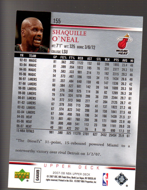 A8858- 2007-08 Upper Deck Bk Cards 1-250 +Inserts -You Pick- 15+ FREE US SHIP - Picture 299 of 411