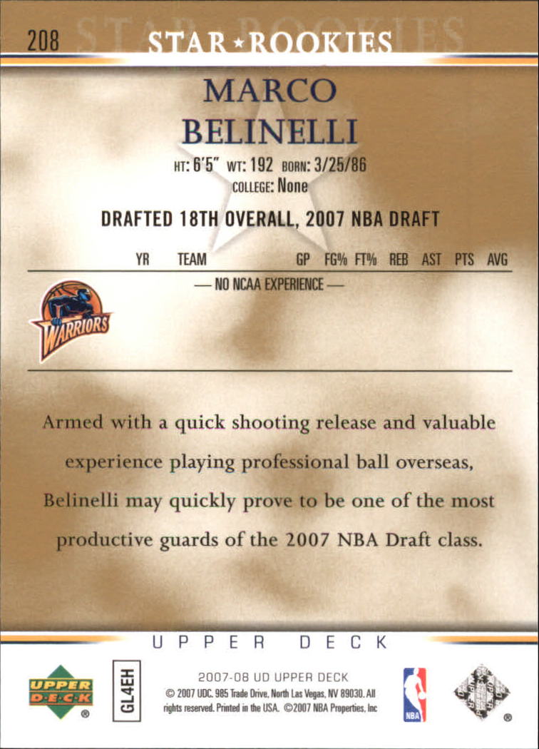 A8858- 2007-08 Upper Deck Bk Cards 1-250 +Inserts -You Pick- 15+ FREE US SHIP - Picture 383 of 411