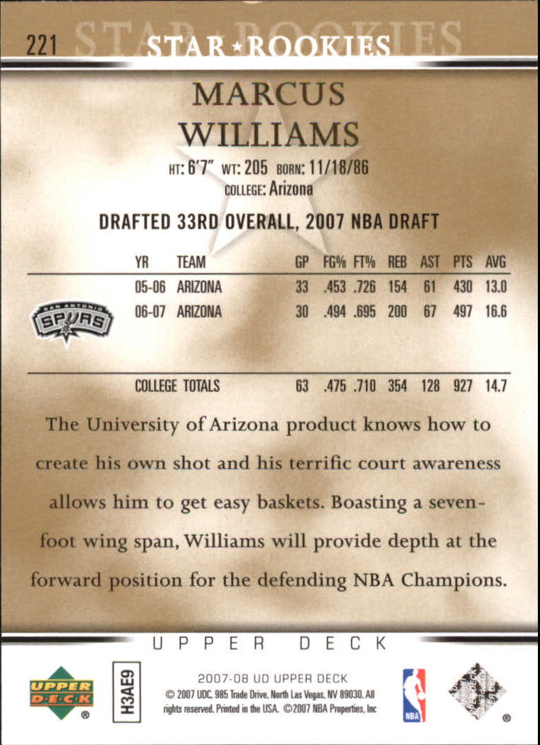 A8858- 2007-08 Upper Deck Bk Cards 1-250 +Inserts -You Pick- 15+ FREE US SHIP - Picture 397 of 411