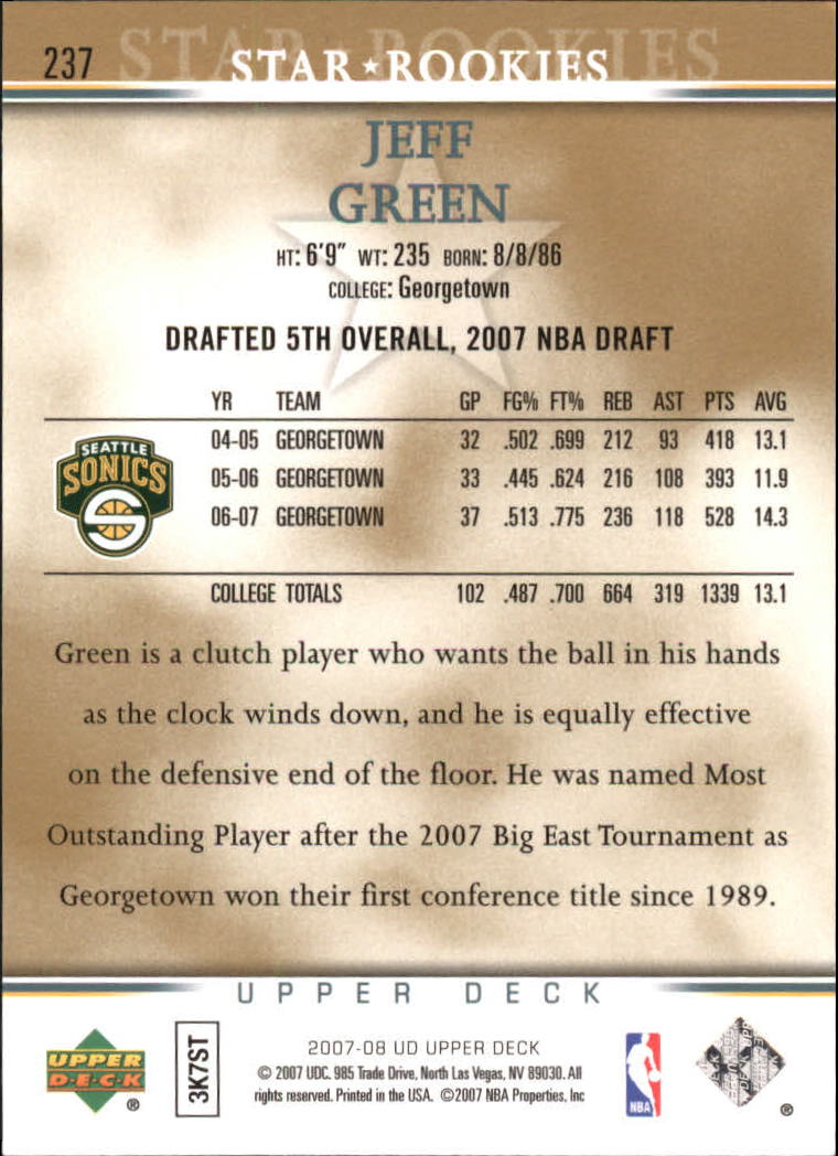 A8858- 2007-08 Upper Deck Bk Cards 1-250 +Inserts -You Pick- 15+ FREE US SHIP - Picture 409 of 411