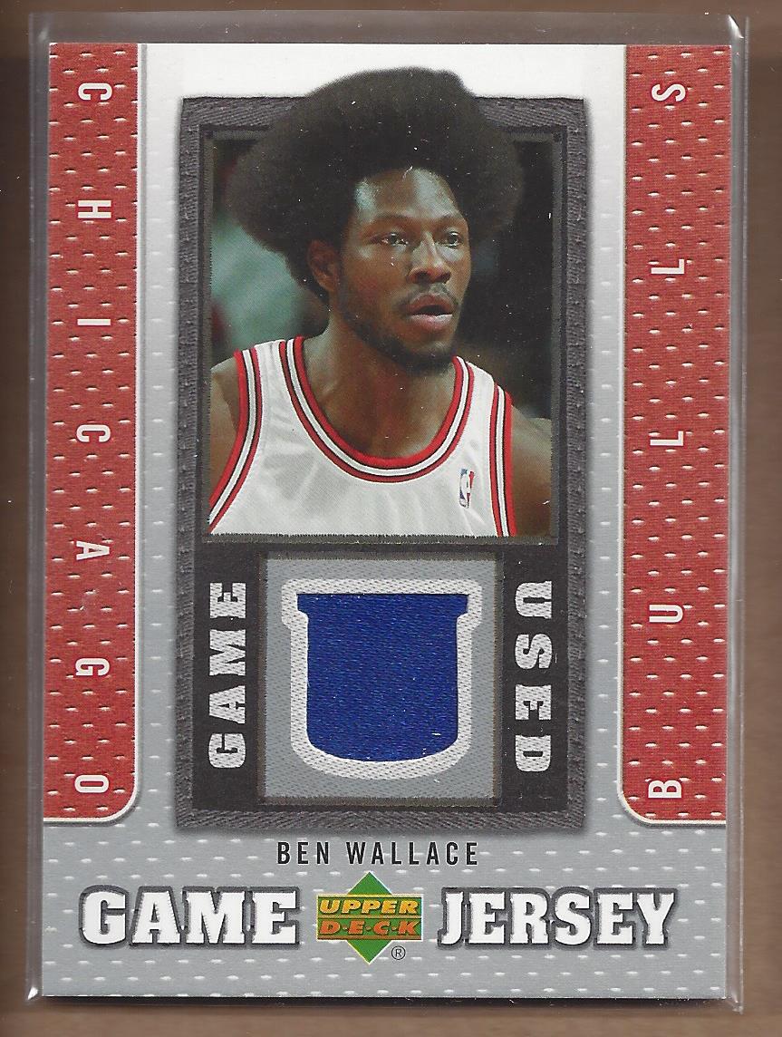 2007-08 Upper Deck UD Game Jersey #BW Ben Wallace