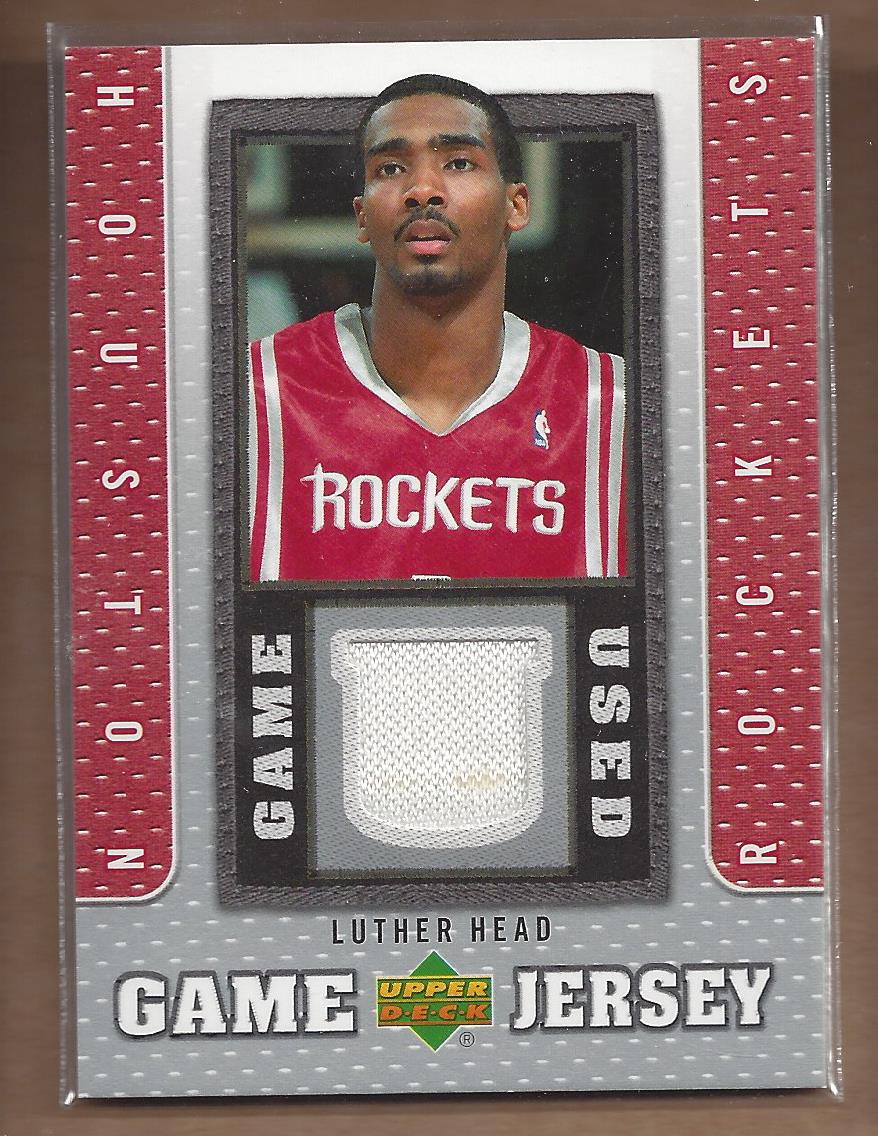 2007-08 Upper Deck UD Game Jersey #HE Luther Head