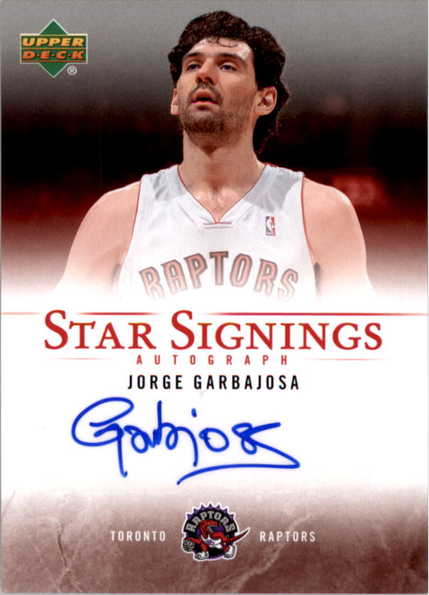 2007-08 Upper Deck Star Signings #GA Jorge Garbajosa