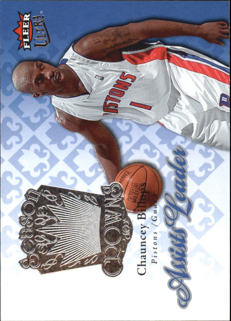 2007-08 Ultra SE Season Crowns #SC3 Chauncey Billups