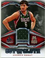 2007-08 SP Game Used Cut from the Cloth #CCAB Andrew Bogut